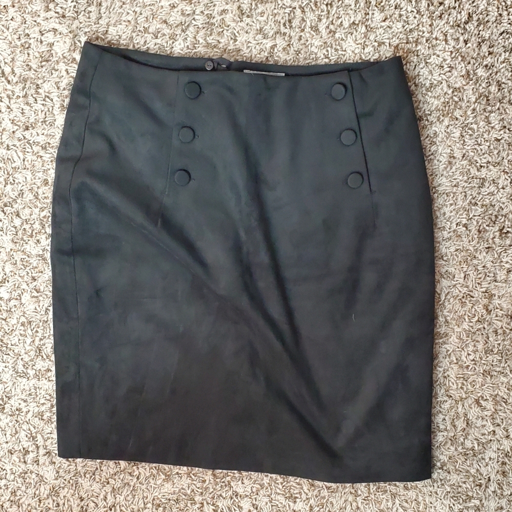Black velvet like Skirt